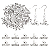 Globleland Tibetan Style Zinc Alloy Charms FIND-GL0001-24-1