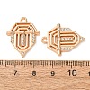 Alloy Rhinestone Pendants RB-CBAA987-01KCG-3