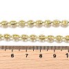 Eye Brass Link Chain Necklaces NJEW-M108-16G-3