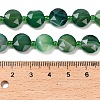 Natural Banded Agate Beads Strands G-C116-A180-01C-5
