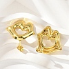 Lip 304 Stainless Steel Stud Earrings EJEW-A125-57G-2