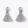 Polycotton(Polyester Cotton) Tassel Pendant Decorations FIND-S275-02P-1