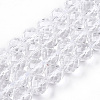 Natural Quartz Crystal Beads Strands G-S345-10mm-35-2