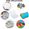 Transparent Plastic Packaging Boxes with Hinged Lid AJEW-WH20060-90A-6