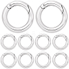 12Pcs Brass Spring Gate Rings KK-SC0008-03P-7
