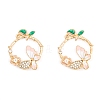 Rack Plating Alloy Enamel Pendants LS-FIND-A040-04KCG-03-1