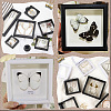 10Pcs Plastic 3D Film Floating Frame Displays Cases CON-SP0001-11C-01-5