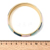 304 Stainless Steel Enamel Bangles for Women BJEW-D408-38G-3