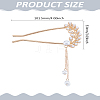 1Pc Zinc Alloy Hair Forks OHAR-LP0002-02-2