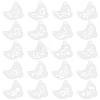 20Pcs PET Tattoo Stencil Templates AJEW-WH20141-12-7
