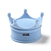 Flocking Plastic Crown Finger Ring Boxes CON-B008-01A-3