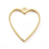 Zinc Alloy Open Back Bezel Pendants LS-PALLOY-E577-17G-1