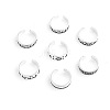 7Pcs 7 Styles Star Moon Sun Pattern Alloy Cuff Toe Rings Sets FS-WGEBD78-01-5