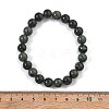 Natural Kambaba Jasper Stretch Beaded Bracelets G-A185-01V-2