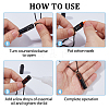 2Pcs 2 Styles Stainless Steel Perfume Bottle Necklaces NJEW-FH0001-30A-3