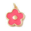 Rack Plating Brass Enamel Pendants KK-Z047-02A-RS-1