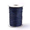 Braided Korean Waxed Polyester Cords YC-T002-0.8mm-153-1