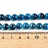 Dyed Natural Agate Beads Strands G-T141-14B-5