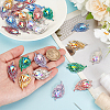 35Pcs 7 Colors Resin Cabochons DIY-FG0007-13-4