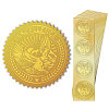 Self Adhesive Gold Foil Embossed Stickers DIY-WH0211-374-8