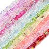 Transparent Glass Beads Strands GL-CBAAE04-02-1