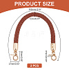   PU Leather Braided Bag Straps FIND-PH0009-40A-2