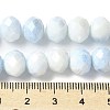 Electroplate Glass Beads Strands LAMP-S068-11I-4