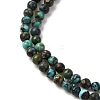 Natural HuBei Turquoise Beads Strands G-M411-A02-01-8