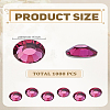 Glass Flat Back Rhinestone RGLA-LP0001-02A-2