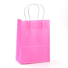 Pure Color Kraft Paper Bags AJEW-G020-B-02
