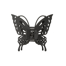 Hollow Butterfly Shape Plastic Large Claw Hair Clips PW-WG59392-01