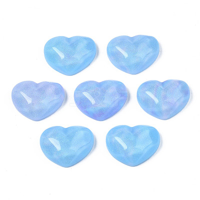 Transparent Resin Cabochons CRES-N031-003A-B14-1