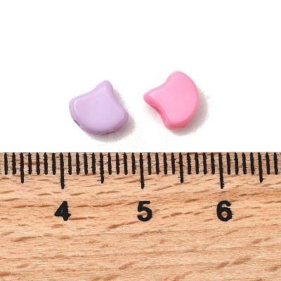 Opaque Acrylic Beads OACR-H051-16-1
