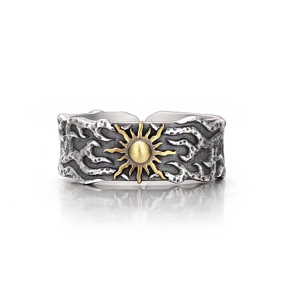 Brass Cuff Open Rings for Men WGD82A5-01-1