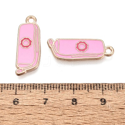 Alloy Enamel Pendants ENAM-Q004-01KCG-10-1