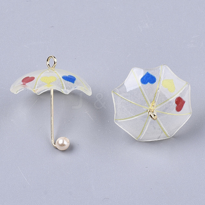 Printed Acrylic Pendants KY-S163-093B-02-1