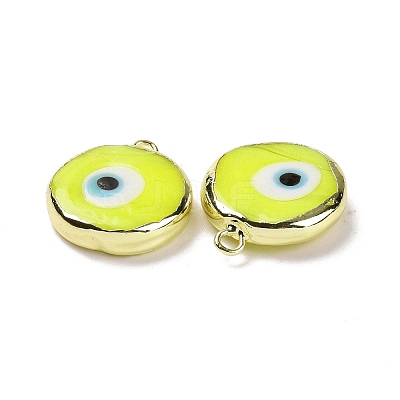 Handmade Lampwork Pendants LAMP-P057-03G-1