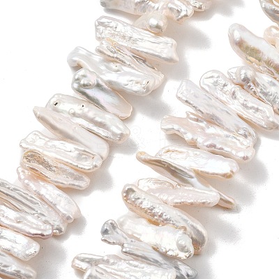 Natural Baroque Keshi Pearl Beads Strands PEAR-P064-03B-02C-1