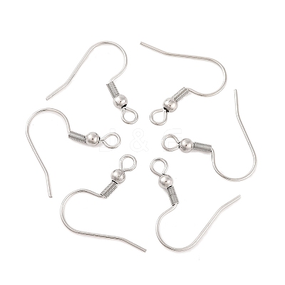 Tarnish Resistant 304 Stainless Steel Earring Hooks STAS-H011-1