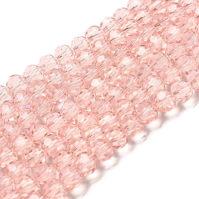 Transparent Glass Beads EGLA-A035-T8mm-D20-1