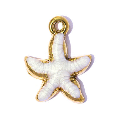 304 Stainless Steel Enamel Pendants STAS-OY015-29G-01-1