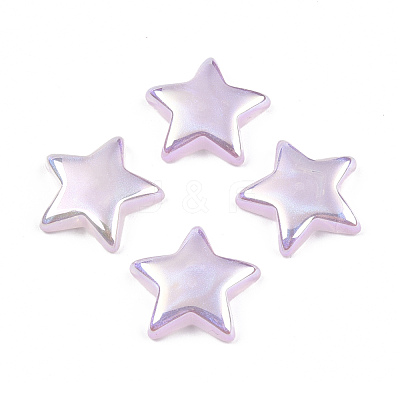 ABS Plastic Imitation Pearl Beads PACR-N013-03-1