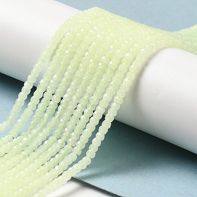 Synthetic Luminous Stone Beads Strands G-C086-01A-06-1