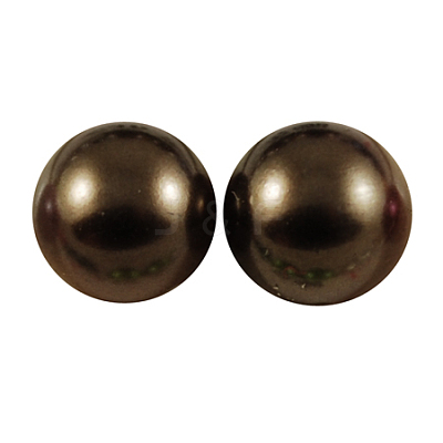 ABS Plastic Imitation Pearl Cabochons SACR-S738-8mm-Z46-1