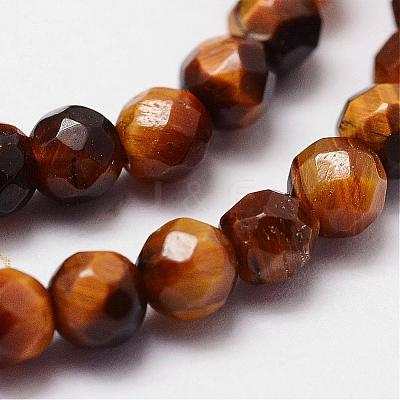 Natural Tiger Eye Beads Strands G-N0179-01-4mm-1