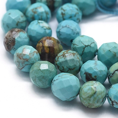 Natural Magnesite Beads Strands G-D0012-01C-1