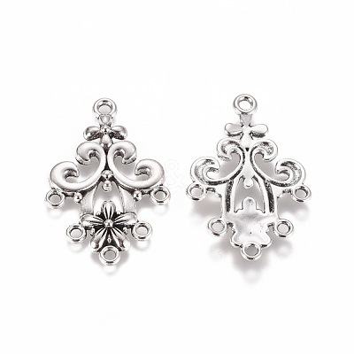 Tibetan Style Alloy Chandelier Component EA8536Y-1