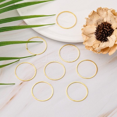 Brass Linking Rings X-EC18725MM-G-NF-1