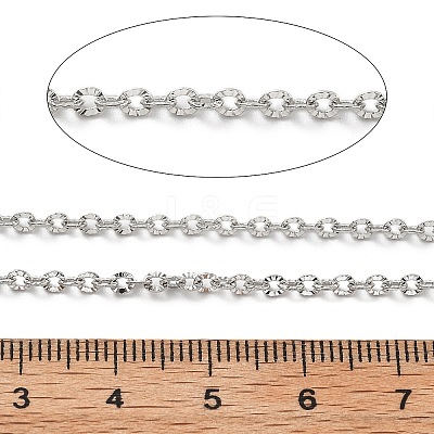 10M Brass Cable Chains CHC-L052-02B-P-1