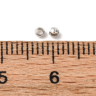 Brass Crimp Beads E002-NF-1